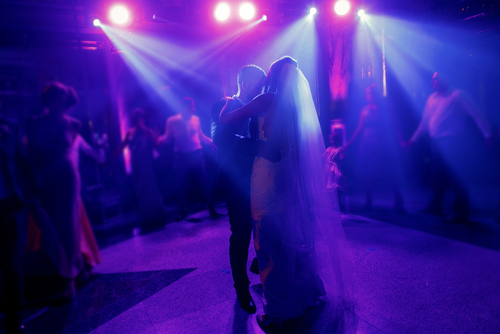 Wedding DJ Services Dance Floor Lighting